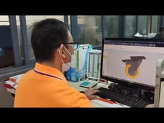 Anti-static TPR Airport Trolley Wheel Swivel Caster for Aircraft Luggage Cart