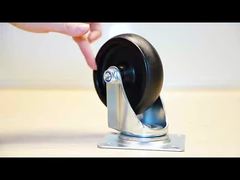 50mm Heavy Duty Castors Impact Resistant Cast Iron Industrial Caster Wheel